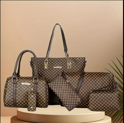 6 Pcs set Leather bag