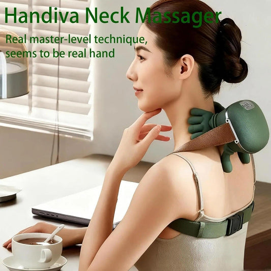 Wireless Shiatsu Neck & Shoulder Massager