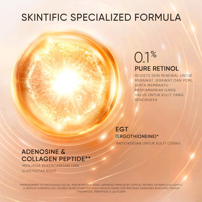 SKINTIFIC - 5pcs Paket- Retinol Set