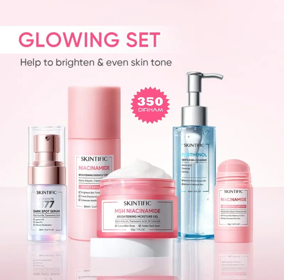 SKINTIFIC - 5pcs Paket- Glowin Set |