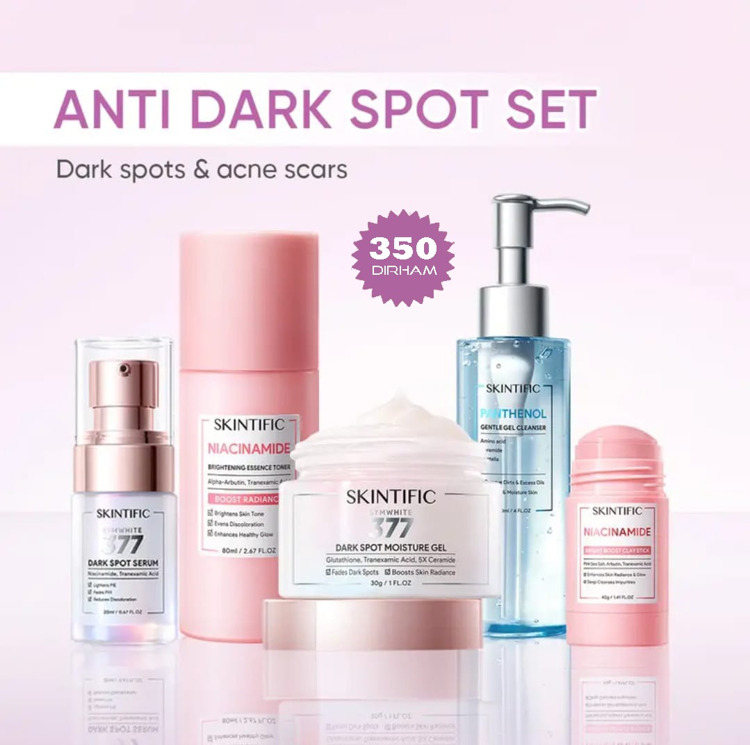 SKINTIFIC - 5pcs Paket- Anti Dark spot Set