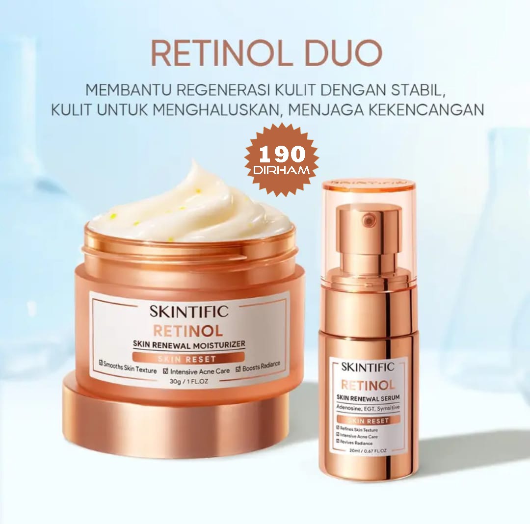 SKINTIFIC - 2pcs Paket-Retinol Set |