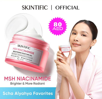 SKINTIFIC MSH Niacinamide Brightening Glowing Moisture Gel 30G