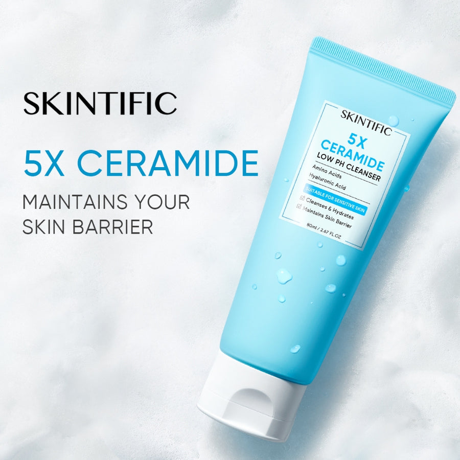 SKINTIFIC 5X Ceramide Low pH Cleanser 80 ML